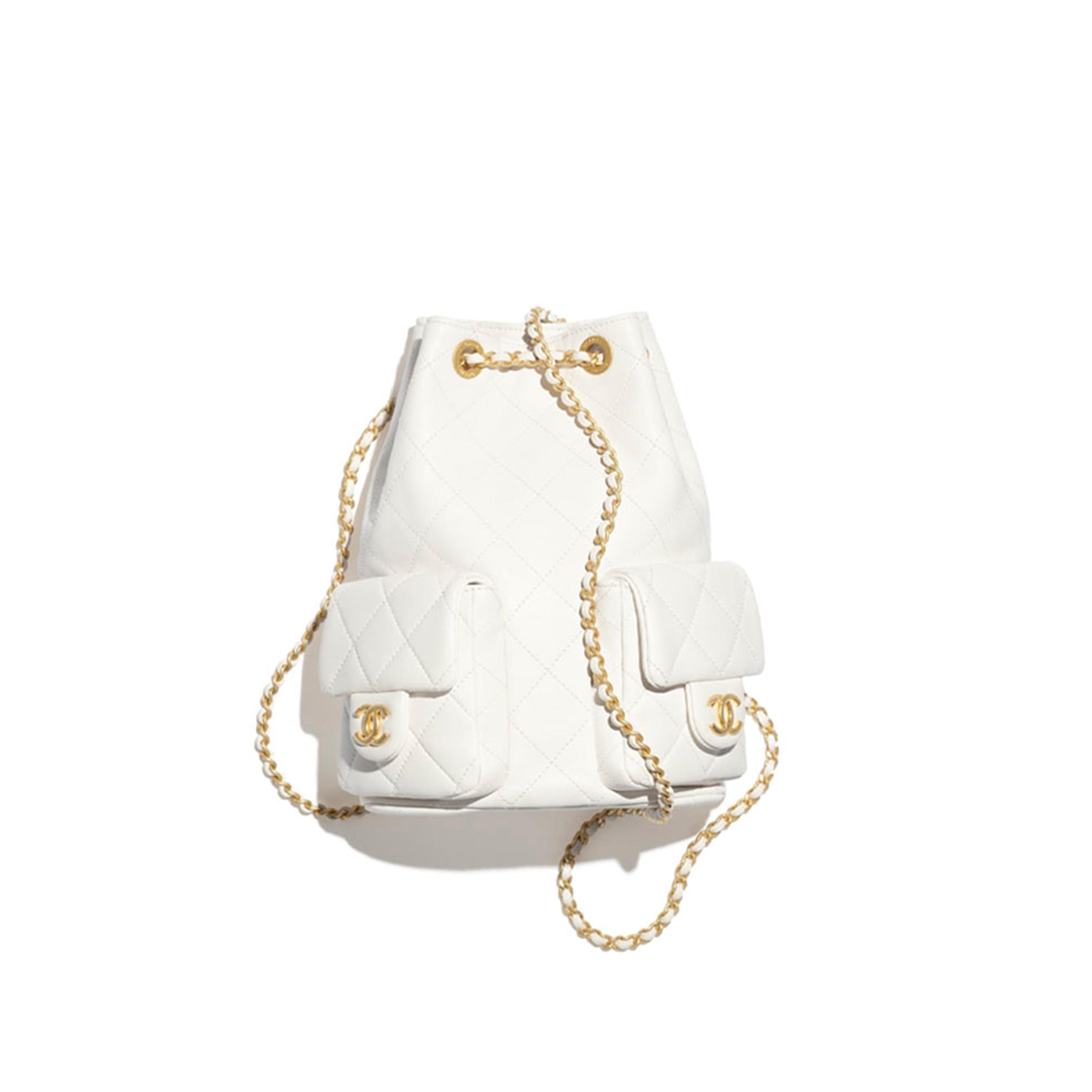 CHANEL DRAWSTRING BACKPACK AS5310 (24.3*18*7.8cm)